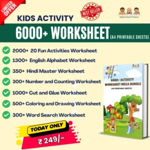 6000 Kids Worksheet Bundle