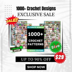 Ultimate Crochet Patterns & Design Bundle (10,000+ Files)