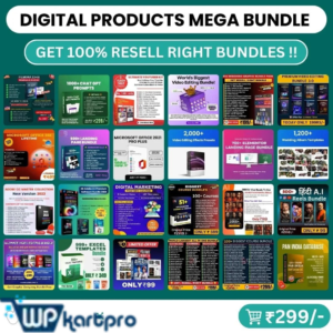 All-in-one Digital Products Mega Bundle