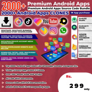 2000+ PREMIUM ANDROID SOURCE CODE BUNDLE