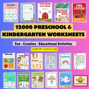 12,000+ PRESCHOOL , KINDERGARTEN & PARENTING BUNDLE