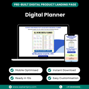 Landing Page – Digital Planner