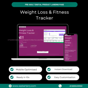 Landing Page – Weight Loss & Fitness Tracker