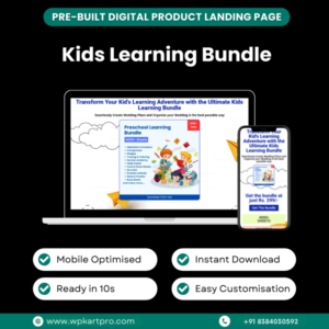 Landing Page – Kids Learning Bundle
