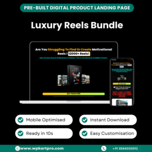 Landing Page – Luxury Reels Bundle