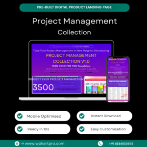 Landing Page – Project Management Collection