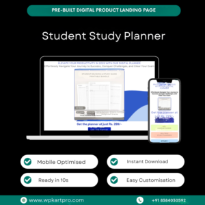 Landing Page – Student Study Planner